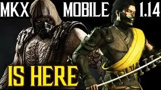 MKX Mobile 1.14 UPDATE IS HERE. TREMOR, TAKEDA, NEW CASSIE CAGE AND SHINNOK! AWESOME!!!!