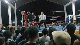 supporting Bout, Alfredo Pe&ntilde;osa - Catbalogan (blue crnr) vs Bobby Marquez siarra (rd cornr).