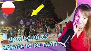 REACTION TO WINTER IN POLAND! 5 EPIC THINGS TO DO IN KRAKOW | POLAND REACTION
