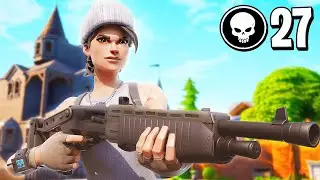 27 Kill Solo Vs Squad | Season 4 Chapter 2 Fortnite