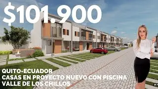 VENTA DE CASAS NUEVAS EN EL VALLE DE LOS CHILLOS CONJUNTO CON PISCINA #bienesraices #inmobiliaria