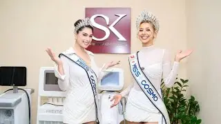 The Miss Cosmo 2025 Yolina Lindquist & Runner up Chelsea Fernandez SK International Clinic