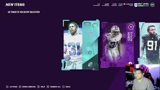 MADDEN 21 ULTIMATE KICKOFF PROMO AND BUDDLE OPENING!! BYRON JONES IS FAST!