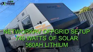 NetworkRV Offgrid 560 А/ч литиевый, 740 Вт солнечный, работает от кондиционера, микроволновой печи и многого другого&hellip;