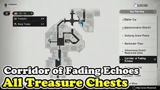 Honkai Star Rail Corridor of Fading Echoes All Treasure Chest Locations (Chests & Warp Trotter)