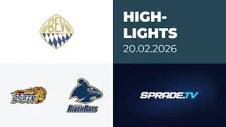 20.02.2026 - Highlights - EHC Waldkraiburg vs. ESC Riverrats Geretsried