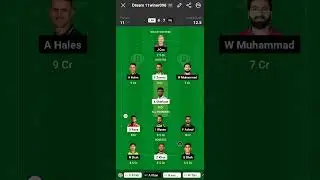 dream' 11 team psl 9 lah vs ISL Lahore Qalandars vs Islamabad United.  #psl2024 #17/2/02/2024