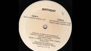Magic ''T'' Spark - Birthday (Hard Birthday Version) (B1)
