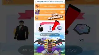 FREE Shadow Giratina in Delightful Day Research! 🎯🔥 #pokemongo #pokemon #youtubeshorts