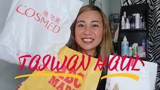 TAIWAN HAUL | COSMED, ABC MART AND TAIWAN TREATS