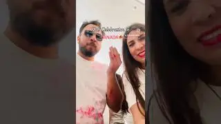 #Holi Celebration in Canada 🇨🇦 #holispecial #canadaholi #holiparty #ontario #shortvideo #blogger