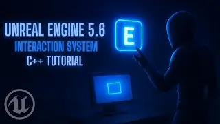 Unreal Engine 5.6 C++ Interaction System - Part 1: Interface, Base Class & UI Setup