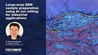 Large-area SEM sample preparation using Ar ion milling for industrial applications