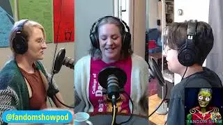 BTS of special effects makeup - The Fandom Show: Special Effects Makeup with Meg Fraser!