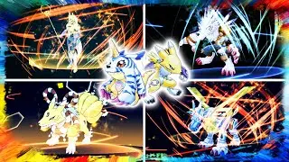 Digimon Survive All GABUMON & RENAMON Evolution