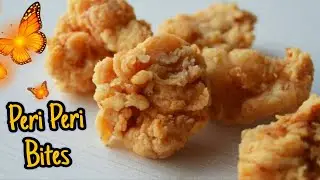 Peri Peri Chicken Bites | Peri Peri Masala | Chicken Popcorn Recipe 