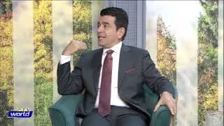 DG ICESCO Dr. Salim Al-Malik and Chairman HEC Dr. Mukhtar Ahmed talk to PTV World