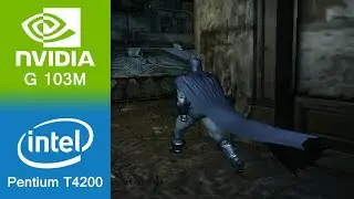 Batman Arkham City Gameplay GeForce G 103M (512MB VRAM + 4GB RAM)
