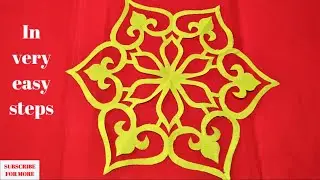 Paper Heart flower design/multipurpose craft/Paper design for decoration/BeautifulPaper design craft