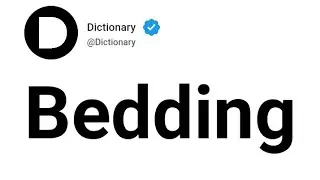 Bedding Meaning In English