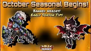 Idle Heroes (S) - October Seasonal Begins! Tips and Advice For Early Season!