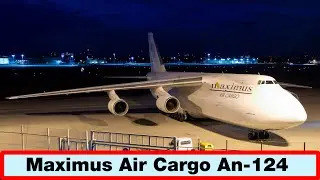 Maximus Air Cargo An-124 at Stuttgart airport