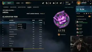 JOSE ADIVINA EL ELO DEL RANK 1 DE ARENA