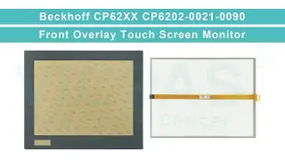 CP6202-0021-0090 Beckhoff CP62xx built-in Panel PC Front Overlay Touchscreen Replacement Repair