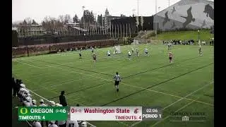 Oregon Ducks vs Washington Huskies Men's Lacrosse