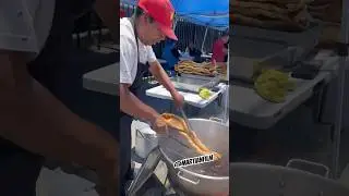 This is Insane! Fried Pork Rinds On Street #foodshorts #shorts #streetfood #foodie #eater #food show