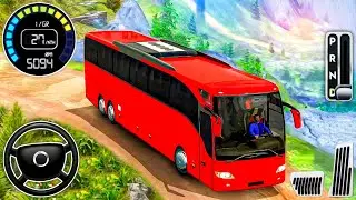 Real Bus Driving Simulator 3D - Offroad Hill Coach Bus Driver Game - Android Gameplay