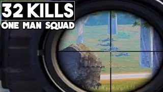 DESTROYING SQUADS | 32 KILLS Solo vs Squad | PUBG Mobile