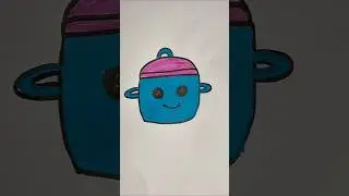 Pot Easy Drawing For Kids