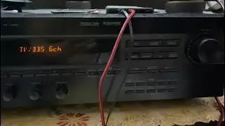 Test sound YAMAHA AV receiver  RX - V395  good sound