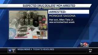 Mother and son arrested in drug operation
