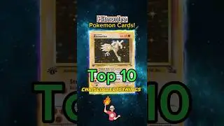 Top 10 Pok&eacute;mon HITMONLEE cards 🦵 #shorts #top10 #hitmonlee