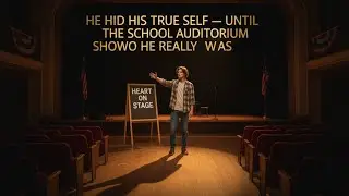 HE HID HIS TRUE SELF &mdash; UNTIL THE SCHOOL AUDITORIUM SHOWED WHO HE REALLY WAS.
