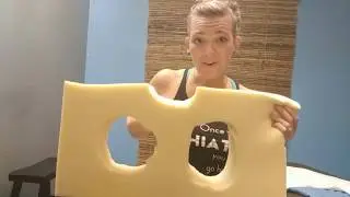 Support Pillow for Women Who Love Ashiatsu!