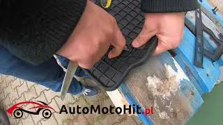 Dywaniki samochodowe gumowe dedykowane - super jakość, stopery