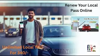 How to Get₹340 FASTag Monthly Local Pass | Unlimited Toll Crossings for Locals! #FASTag #car #travel