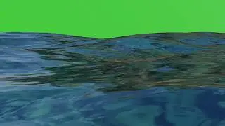 Ocean waves green screen [ free download ]