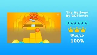 (Rolling Sky Remake) Level 43 - 500 Subscribers Special - The Halfway by GDFlutter
