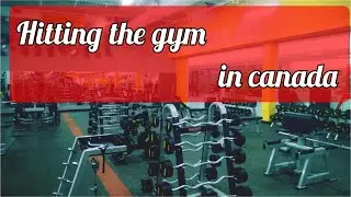 Hitting the gym in Canada || Teaser #Torontogym  #canadagym #fit4less #canada  #goodlifefitness