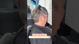 ROUND AND FIRM PIXIE SIDE LAYERS BLOW-DRY! 🔥🔥🔥 #blowdry #blowout #shorthairstyles #hairstyle #top