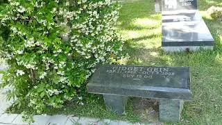 Musician Gidget Gein Grave Hollywood Forever Cemetery Los Angeles California USA April 24, 2022