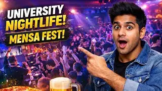 JKU Linz Student Nightlife 🎉 | University Party Vlog in Austria | International Student Nightlife 🇦🇹