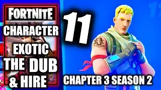 Character 11 Location - Exotic Weapon, The Dub & Hire - Jonesy the First - Fortnite