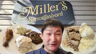 BETTER THAN SHADY MAPLE! Trying the BEST RATED Amish Buffet - Miller's Smorgasbord