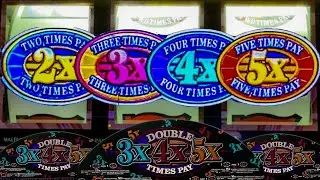 Vintage Double Three Four Five Times Pay Casino Slot