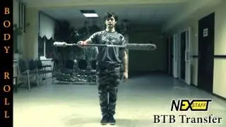 Фаер-шоу. Уроки Шест #58 (contact staff) стиль BODY ROLL - BTB Transfer